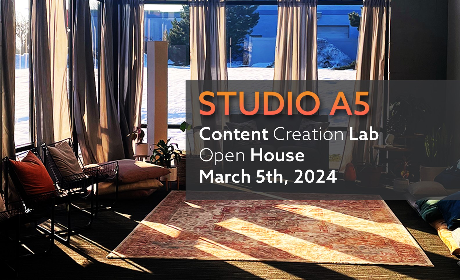The Connect Show Live - Studio A5 Content Creation Lab Open House March 5, 2024