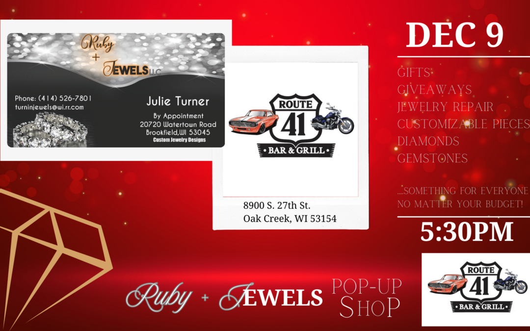 Ruby + Jewels Pop-Up Shop at Route 41