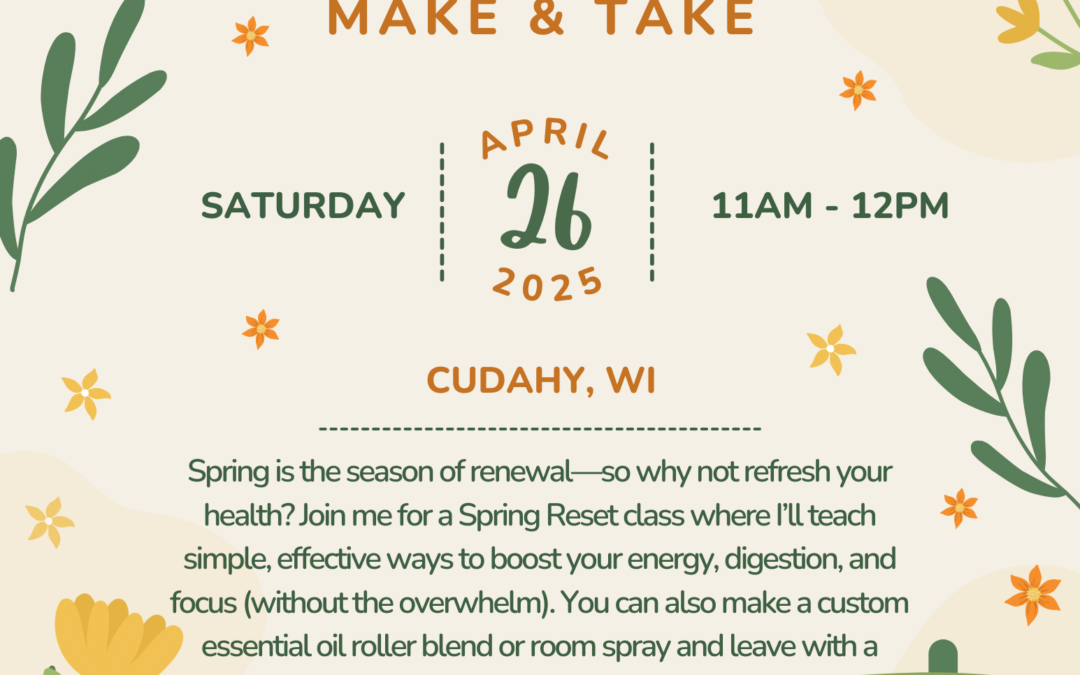 Spring Reset Make & Take Class